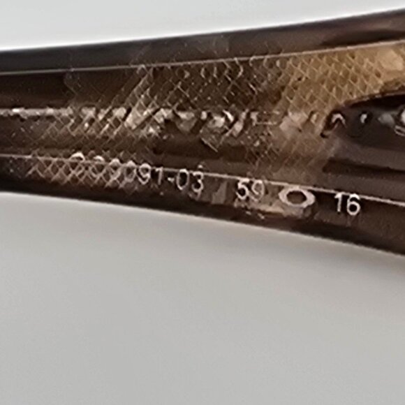 *SOLD* Oakley OO9091-03 Encounter Topaz Tortoise Frame Dark Bronze Lens Sunglass - Picture 7 of 14